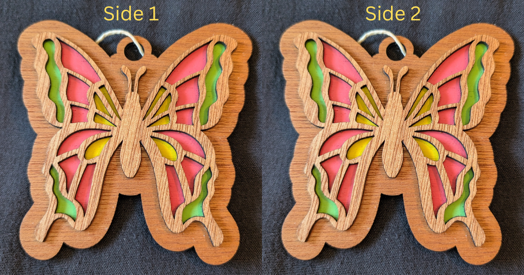 2 Sided Butterfly