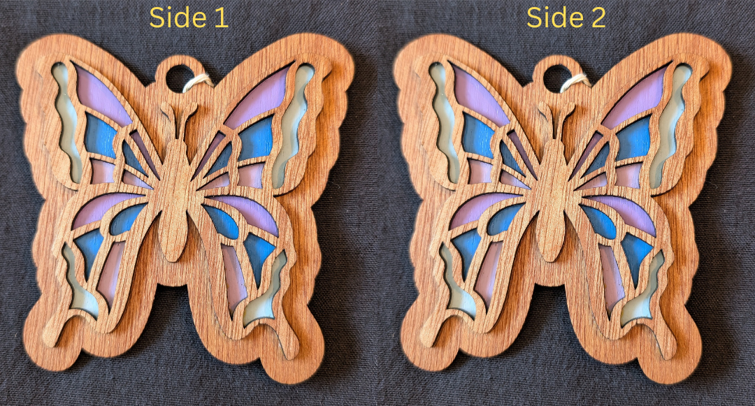 2 Sided Butterfly