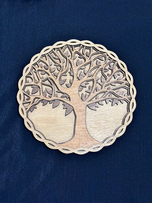 Tree of life- stained